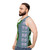 Vaporwave-inspired tank top with anime girl graphics - men side
