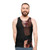 Minimalist unisex tank top - men