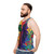 Psychedelic LSD Blotter Art Unisex Tank Top - men side