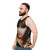 Unisex Animal Print Tank Top - men side