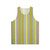 Gene Davis Art Unisex Tank Top