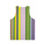 Gene Davis Artwork Unisex Tank Top - Back