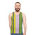 Gene Davis Artwork Unisex Tank Top - men