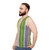 Gene Davis Artwork Unisex Tank Top - men side
