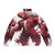 Carnage-themed artist-inspired puffer jacket - Back