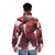 Carnage-themed artist-inspired puffer jacket - men back