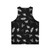 Entomologist Nightmares Unisex Tank Top with Bug Pattern Design - Back