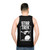 Star Trek Enterprise NCC-1701 Unisex Black & White Tank Top - men back