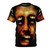 Dark fantasy t-shirt with the Corinthian character from The Sandman comics