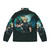 Cloud Strife inspired puffer jacket with Final Fantasy VII-themed design - Back