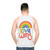 Unisex Love Wins Pride Tank Top - men back