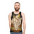 Artemis Unisex Tank Top with Starry Night and Greek Goddess Design - men
