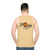 Retro unisex tank top with vintage band graphic - men back