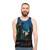 Sewer Surfers Unisex Tank Top featuring ninja turtles, space exploration, and urban landscape design - men