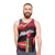 Lipstick art unisex tank top - men