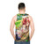 Aqours spring picnic anime tank top - men back