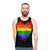 Rainbow love is love unisex tank top - men