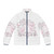 The Last Unicorn puffer jacket with a beautiful pink unicorn design