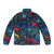 Bushido Code Samurai Puffer Jacket in Black