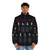 Bushido Code Samurai Puffer Jacket in Black - men front