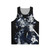 Unisex floral fantasy anime tank top