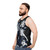 Unisex floral fantasy anime tank top - men side