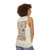 Art History Inspired Unisex Tank Top - women back