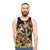 Art History Unisex Tank Top with Vibrant Floral and Portrait Designs - men