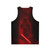 Minimalist Vader Unisex Tank Top - Back