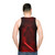 Minimalist Vader Unisex Tank Top - men back