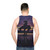 Native American Tribal Art Sunset Unisex Tank Top - men back