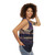 Native American Tribal Art Sunset Unisex Tank Top - women side