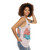 Preppy Retro Travel Art Unisex Tank Top for Seoul, South Korea - women side