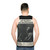 Art Blakey and The Jazz Messengers Unisex Tank Top - men back