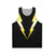 Unisex tank top with lightning bolt design