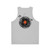 Vintage Vinyl Records Unisex Tank Top - Back