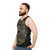 Ars Longa Vita Brevis unisex tank top with skull and heraldic design - men side