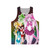 Unisex tank top with anime-inspired, vibrant, retro 90s design