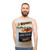Empty tin of corned beef graphic unisex tank top - men