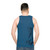 Rock climbing unisex tank top - men back