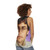 Louis Theroux Retro Unisex Tank Top - women back