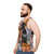 Lotsa Cats Unisex Cat Tank Top - men side
