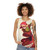 Unisex video game-inspired dragon and ramen tank top - women