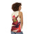Unisex video game-inspired dragon and ramen tank top - women back