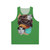 Sedmikrasky unisex tank top featuring collage design inspired by Czech experimental cinema