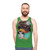 Sedmikrasky unisex tank top featuring collage design inspired by Czech experimental cinema - men