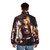 Buffy the Vampire Slayer themed puffer jacket with iconic imagery and branding - men back