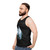 Vintage inspired unisex tank top featuring the "Seconds Out" album cover by the progressive rock band Genesis - men side