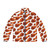 Buffalo chicken wing pattern puffer jacket