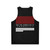Unisex tank top with "Are You Connected With Yourself" design - Back
